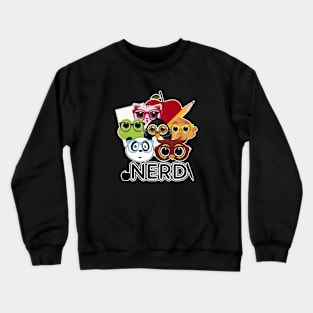 Nerd 3 Crewneck Sweatshirt